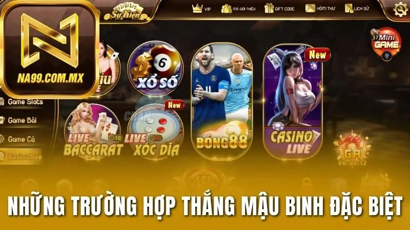 2 trường hợp thắng bài đặc biệt thường có trong Xập xám