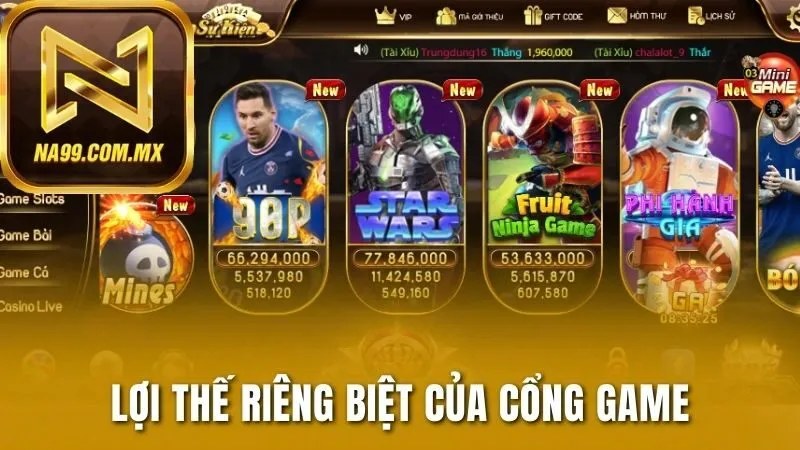 Trang Chủ 186 Lợi thế riêng biệt và độc đáo chỉ có tại cổng game