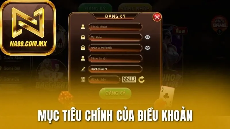 Mục tiêu chính của những điều khoản báo mật tại đơn vị 