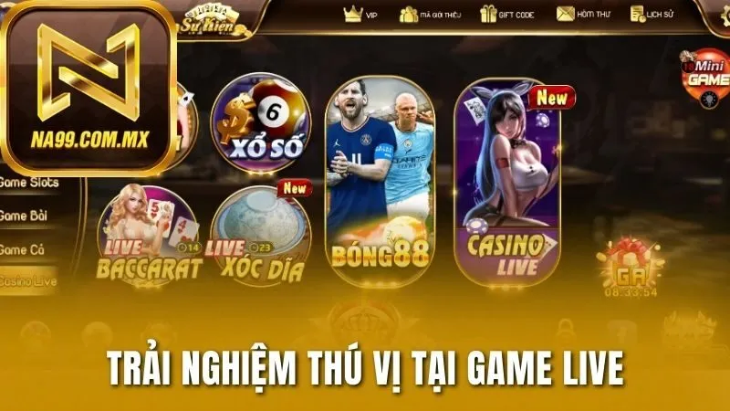 Trang Chủ 190 Trải nghiệm thú vị tại game live trên nền tảng